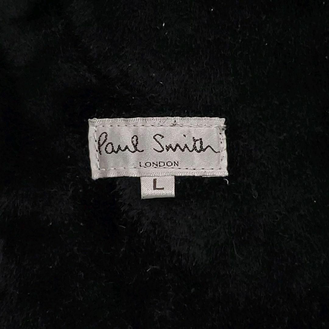 Paul Smith(ポールスミス)の美品 L ポールスミス 羊革 スエード  ムートン ブルゾン 黒 ボア シープ メンズのジャケット/アウター(ブルゾン)の商品写真