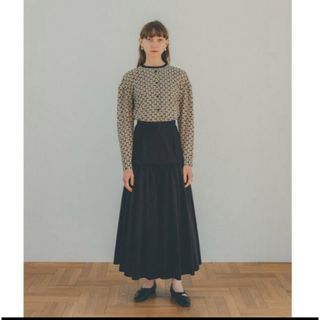 クラネ(CLANE)のCLANE/クラネ　GATHER TIERED MAXI SKIRT 1(ロングスカート)