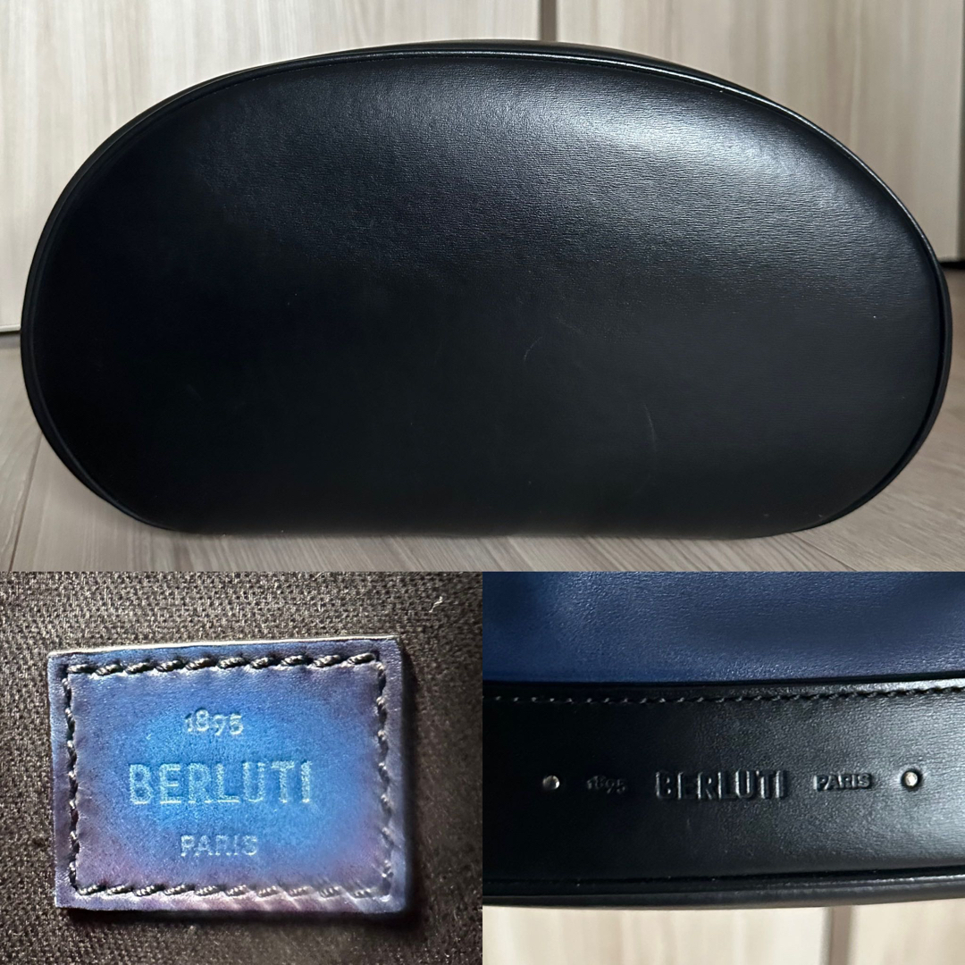 Berluti(ベルルッティ)の特注 ベルルッティ ボンサック バックパック ショルダーバッグ 2WAY 巾着型 レディースのバッグ(リュック/バックパック)の商品写真