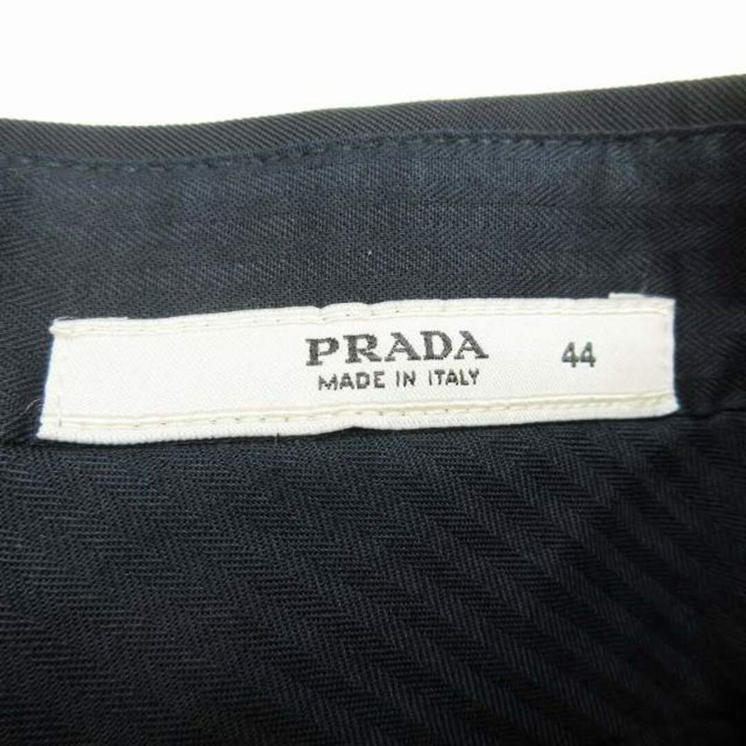 PRADA(プラダ)のプラダ PRADA  ナイロン スラックス パンツ ポリナイロン 44 ネイビー メンズのパンツ(スラックス)の商品写真