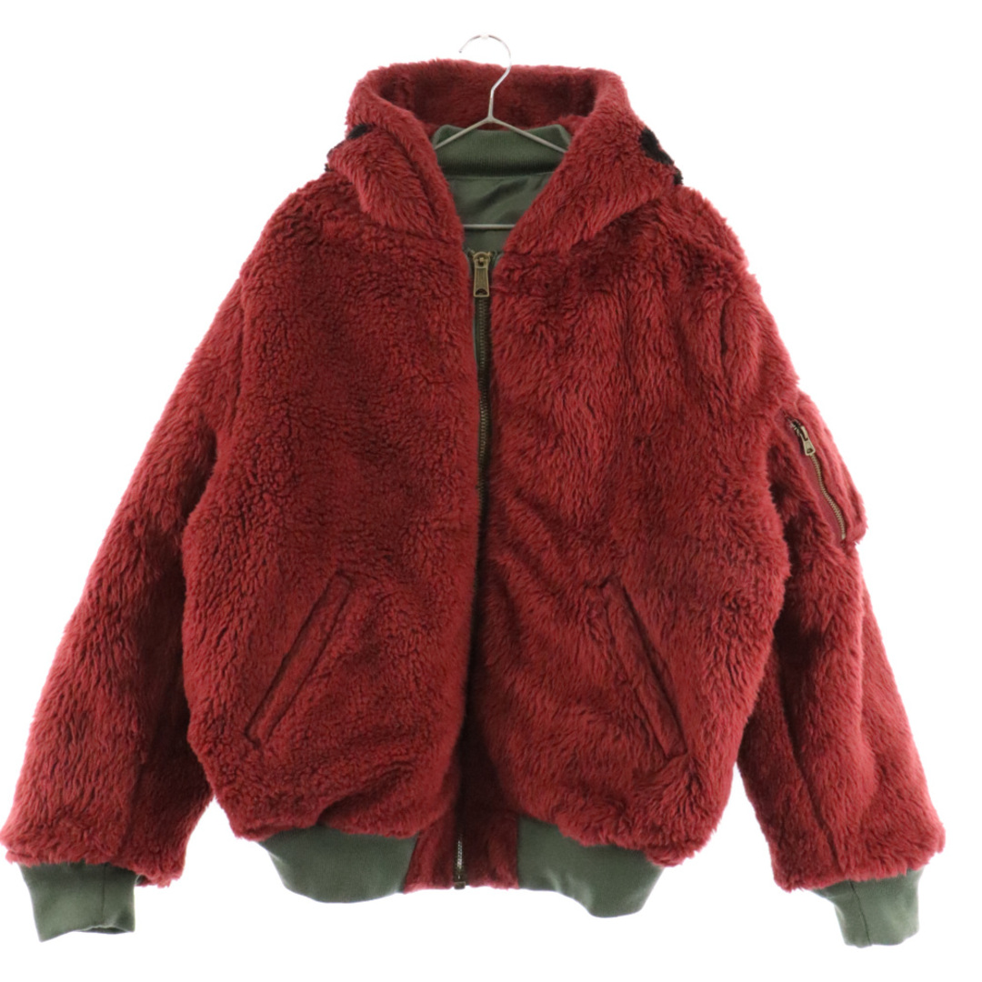 Supreme(シュプリーム)のSUPREME シュプリーム 22AW Faux Fur Reversible MA-1 フェイクファーリバーシブル フライトジャケット カーキ メンズのジャケット/アウター(フライトジャケット)の商品写真