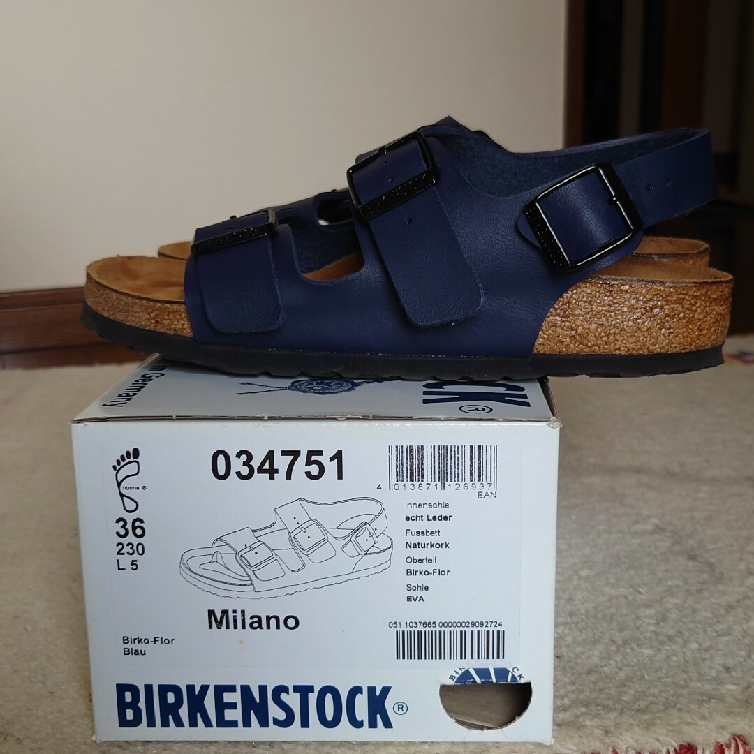 BIRKENSTOCK(ビルケンシュトック)のBIRKENSTOCK  サンダル 箱あり レディースの靴/シューズ(サンダル)の商品写真