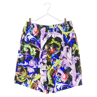 ヴェルサーチ(VERSACE)のVERSACE ヴェルサーチ Barocco Camo-Print Shorts A86432 1A01193 総柄 レーヨン ショーツ ハーフパンツ マルチカラー(ショートパンツ)