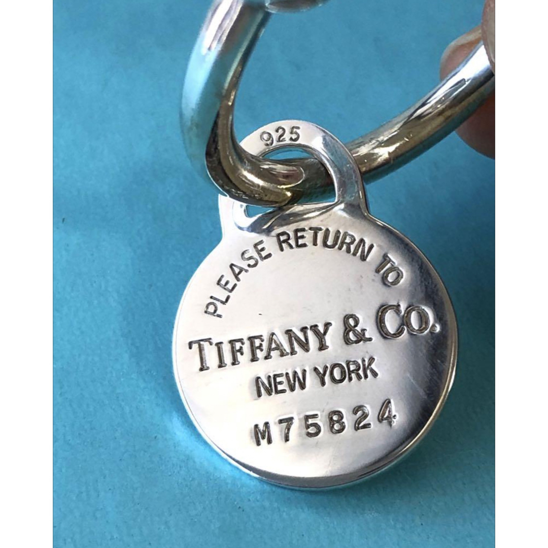 Tiffany & Co.(ティファニー)の美品　ティファニーキーリング  キーホルダー　チャーム　シルバー925 レディースのファッション小物(キーホルダー)の商品写真