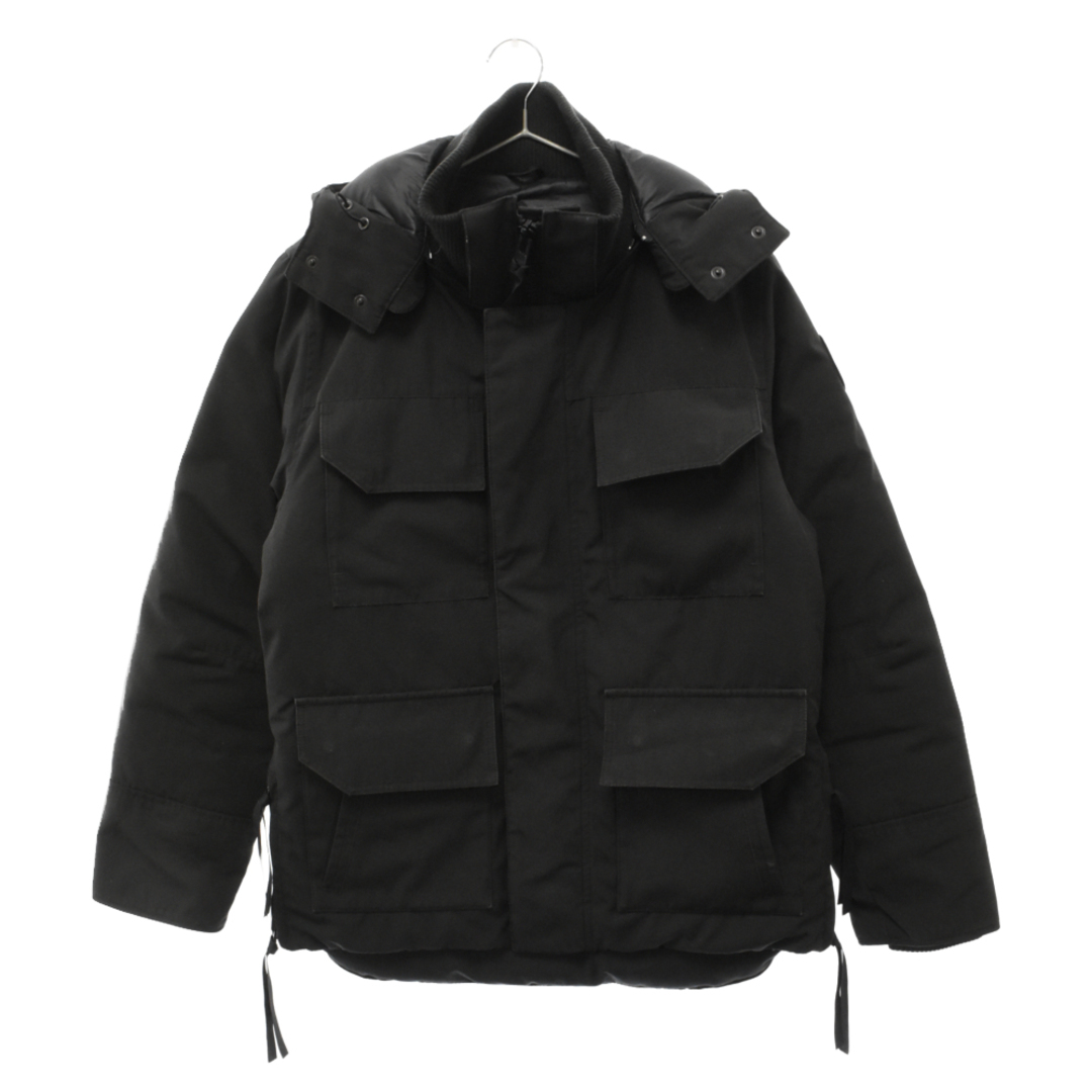 CANADA GOOSE(カナダグース)のCANADA GOOSE カナダグース MAITLAND PARKA BLACK LABEL メイトランドパーカー ブラックレーベル フーデッドダウンジャケット ブラック 4550MB メンズのジャケット/アウター(ダウンジャケット)の商品写真