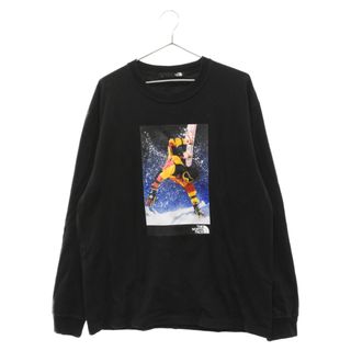 ザノースフェイス(THE NORTH FACE)のTHE NORTH FACE ザノースフェイス RAGE L/S TEE ロゴ プリント 長袖 カットソー Tシャツ ブラック NT81965(Tシャツ/カットソー(七分/長袖))