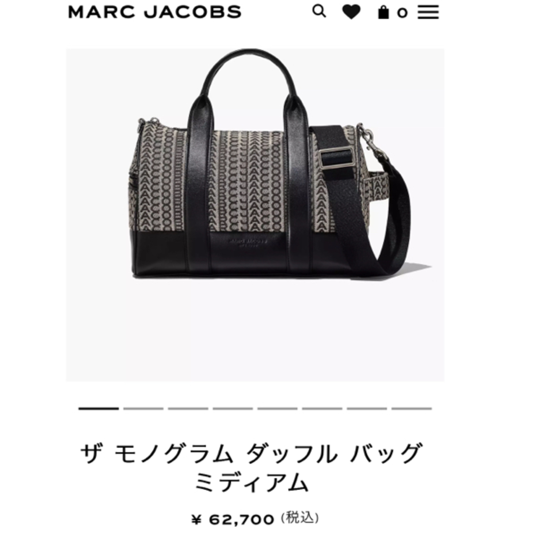 MARC JACOBS(マークジェイコブス)のMarc Jacobs ザ モノグラム ダッフル バッグ ミディアム レディースのバッグ(ボストンバッグ)の商品写真