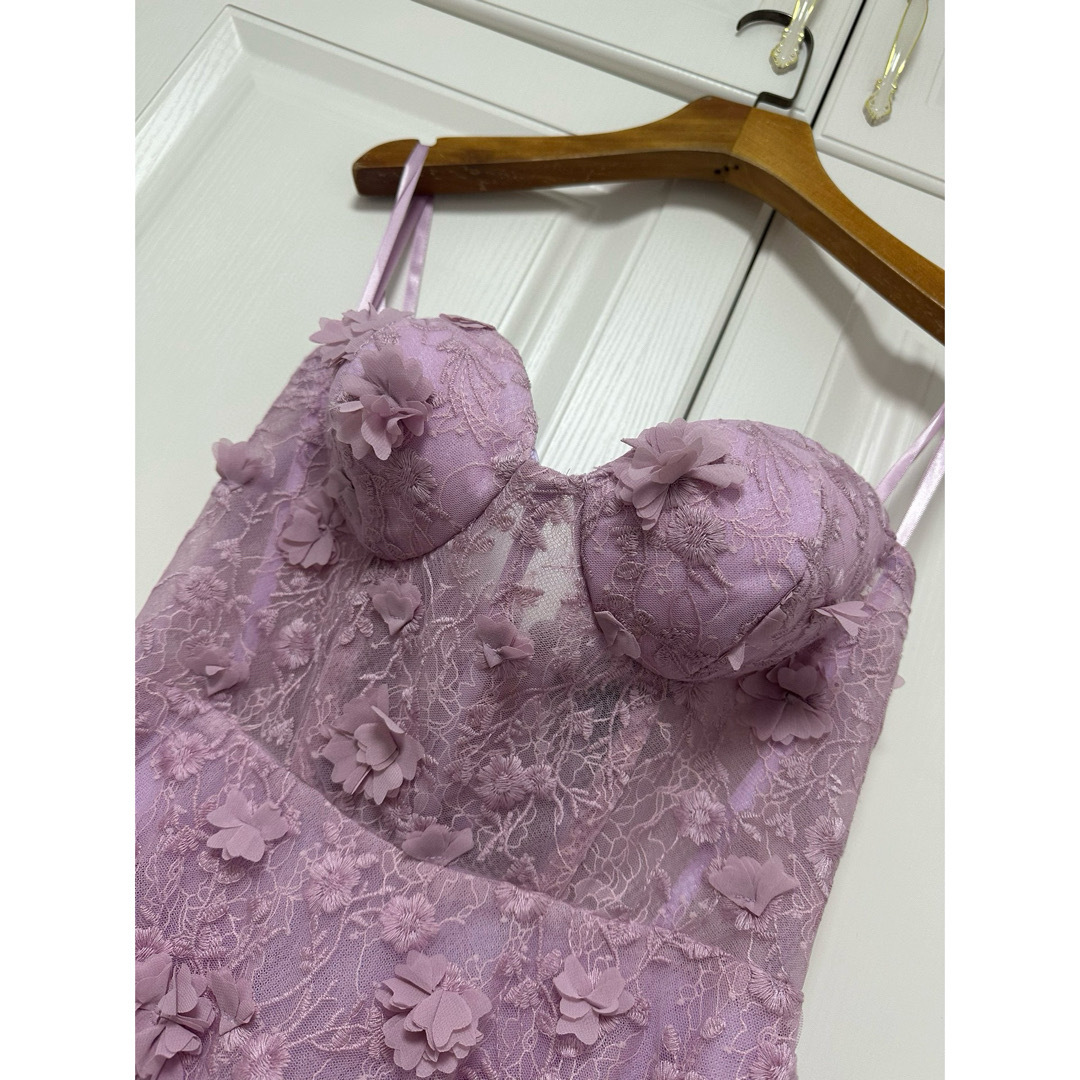 BCBGMAXAZRIA(ビーシービージーマックスアズリア)の❤️BCBGMAXAZRIA　新作新品　ピンク　花柄　ロングワンピース　ドレス レディースのフォーマル/ドレス(ロングドレス)の商品写真