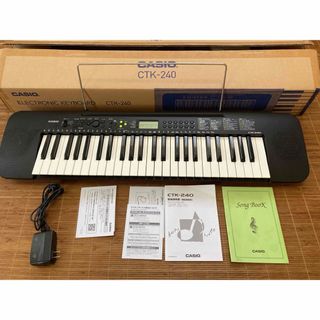 カシオ(CASIO)のCASIO  電子キーボード 49標準鍵 スリムタイプ CTK-240(キーボード/シンセサイザー)