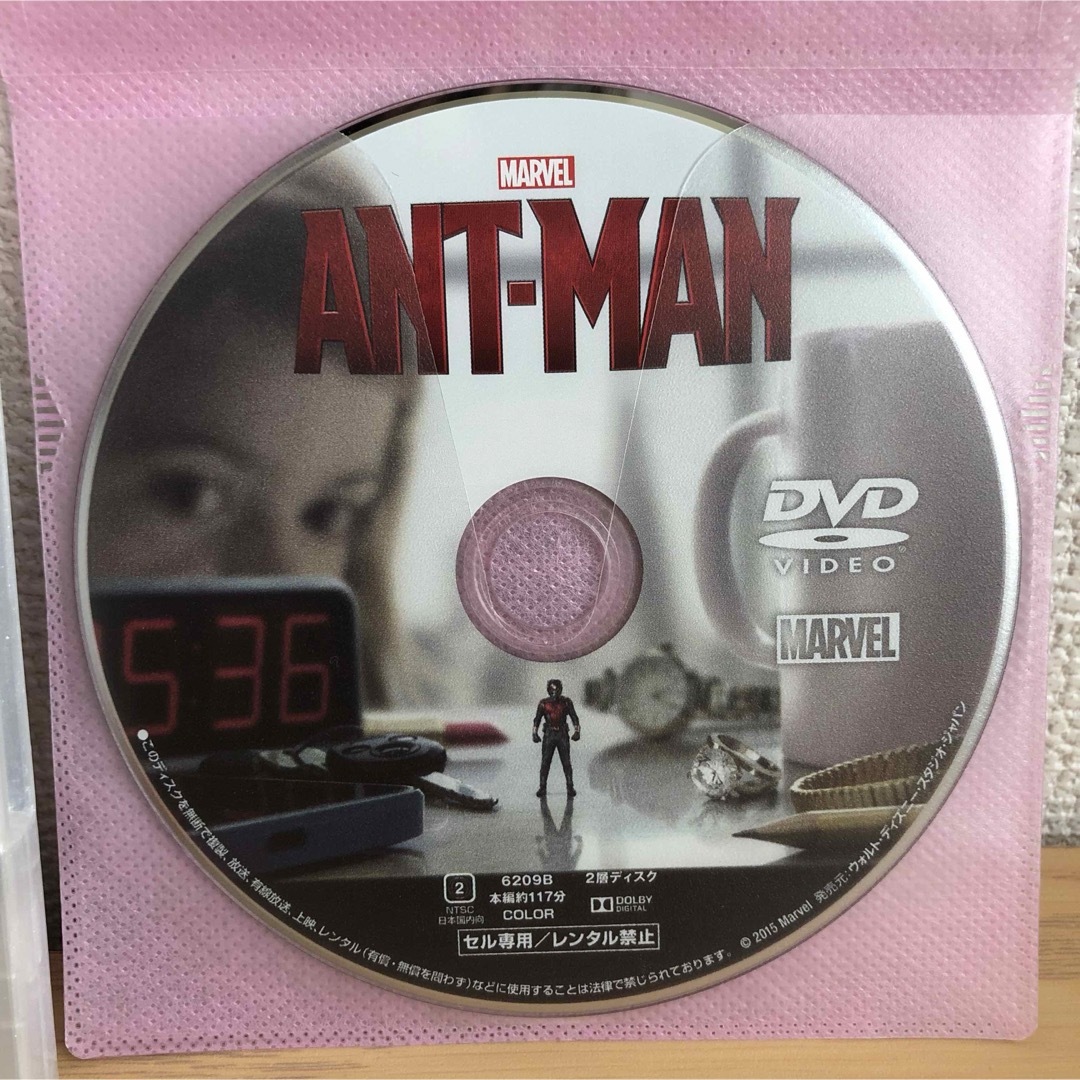 MARVEL(マーベル)のアントマン／アントマン&ワスプ 2作品 MovieNEX DVD エンタメ/ホビーのDVD/ブルーレイ(外国映画)の商品写真