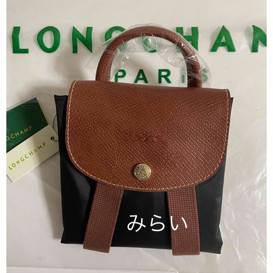 LONGCHAMP(ロンシャン)のLONGCHAMP ロンシャン リュックサック ブラック レディースのバッグ(リュック/バックパック)の商品写真