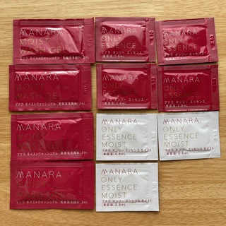 マナラ(maNara)のマナラ美容液　マナラ美容液洗顔料　サンプル11点(サンプル/トライアルキット)