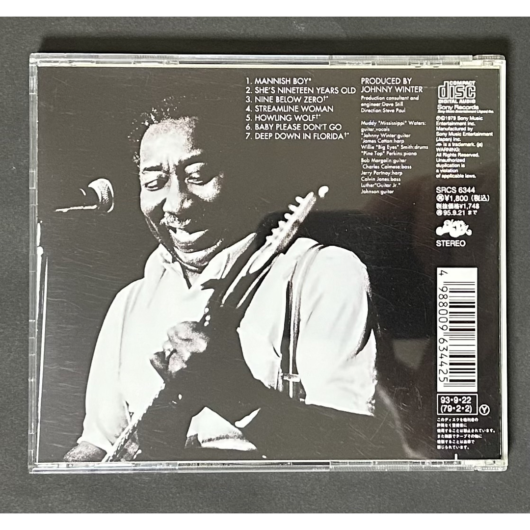 マディ・ウォーターズ／MUDDY MISSISSIPPI WATERS LIVE エンタメ/ホビーのCD(ブルース)の商品写真