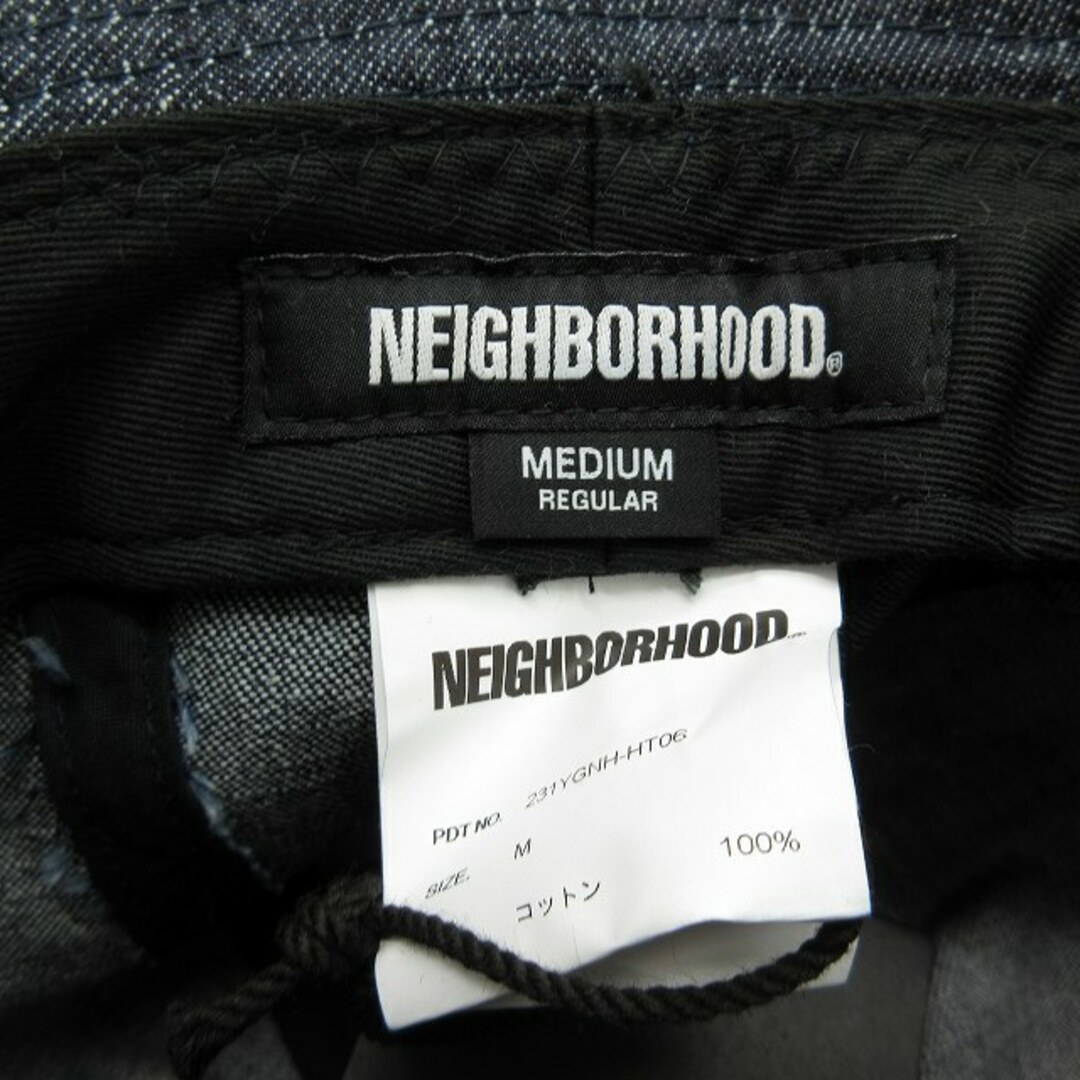 NEIGHBORHOOD(ネイバーフッド)の23SS ネイバーフッド デニム ボール ハット バケットハット  メンズの帽子(その他)の商品写真