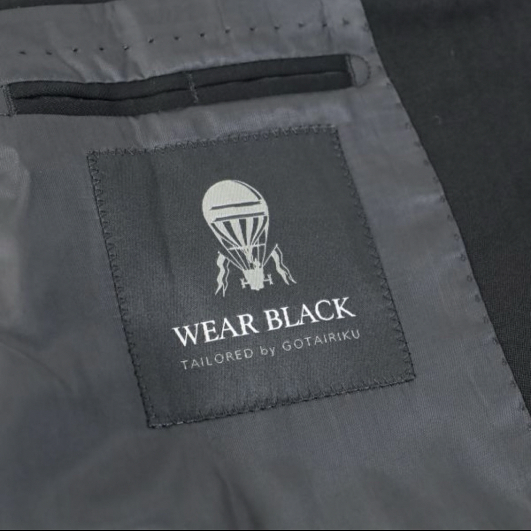 GOTAIRIKU(ゴタイリク)の五大陸　gotairiku フォーマルスーツ　礼服　黒　36L AB5 新品 メンズのスーツ(その他)の商品写真