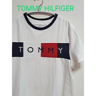 トミーヒルフィガー(TOMMY HILFIGER)のTOMMY HILFIGER 半袖 Tシャツ ロゴ ロゴ柄(Tシャツ/カットソー(半袖/袖なし))