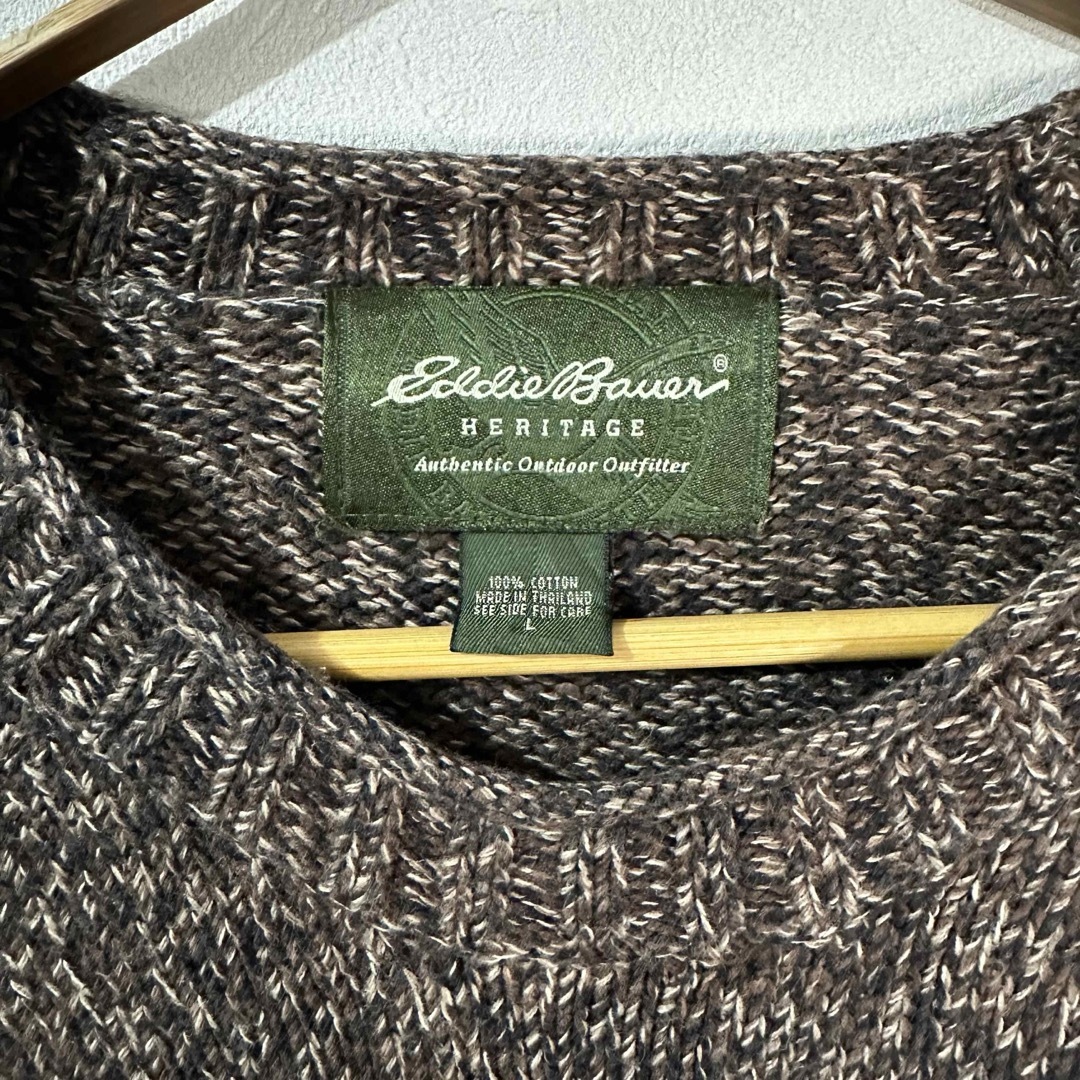 エディーバウアー　Eddie bauer セーター　ブラウン