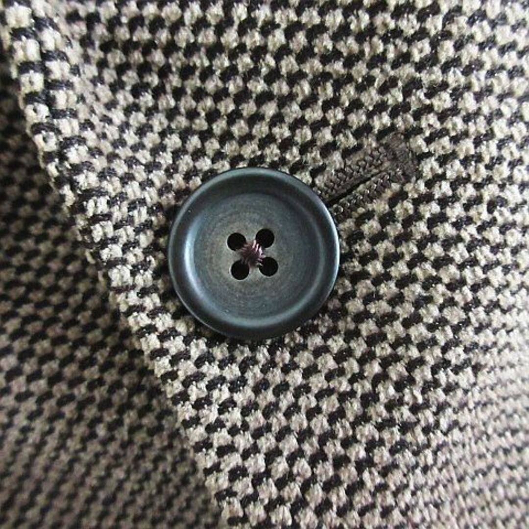 D’URBAN(ダーバン)のダーバン ジャケット テーラード ツイード 長袖 シングル 100AB7 茶 メンズのジャケット/アウター(テーラードジャケット)の商品写真