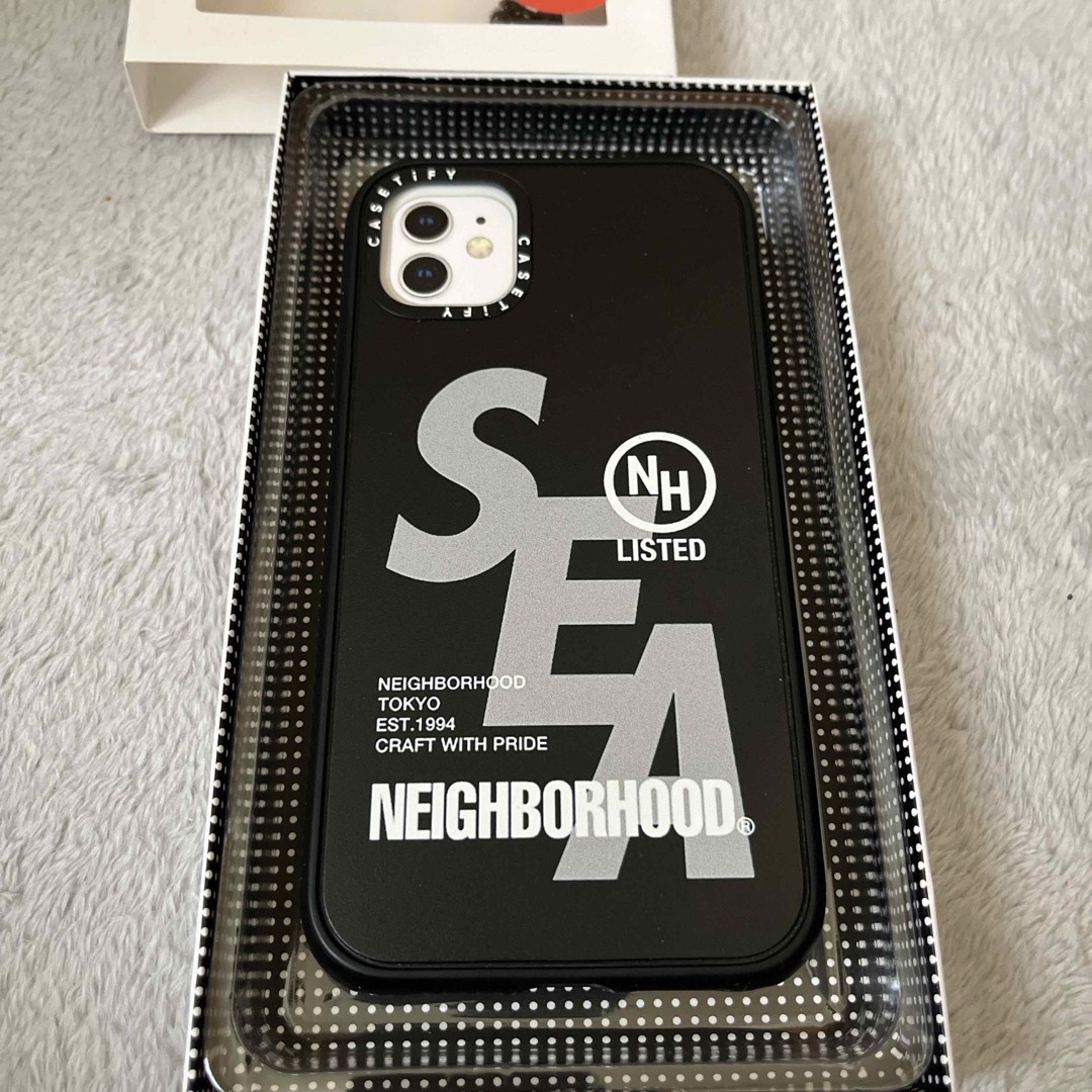 NEIGHBORHOOD(ネイバーフッド)のCASETiFY iPhone11 トリプルコラボ 未使用 WIND&SEA スマホ/家電/カメラのスマホアクセサリー(iPhoneケース)の商品写真