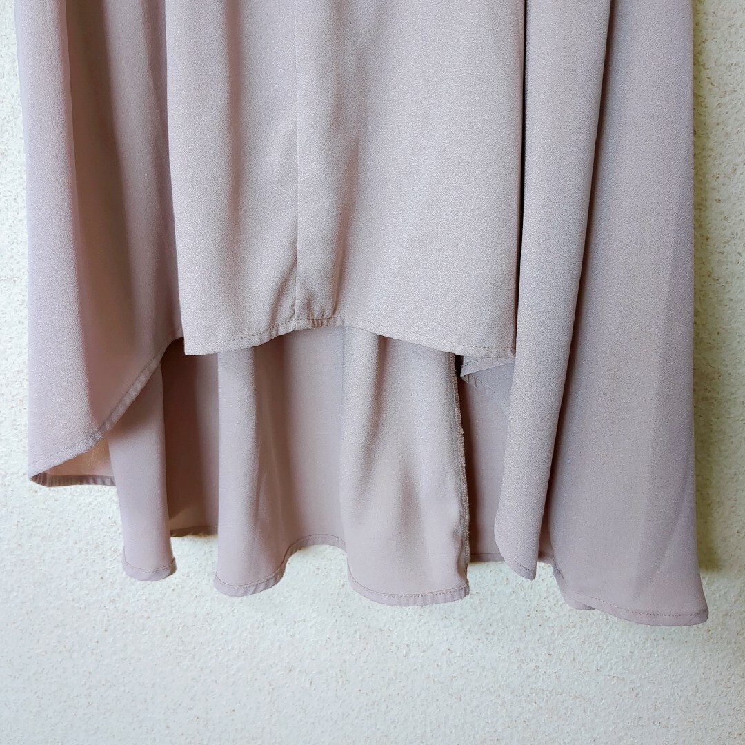 BACK NUMBER(バックナンバー)のロングスカート　フレアスカート　ピンク レディースのスカート(ロングスカート)の商品写真