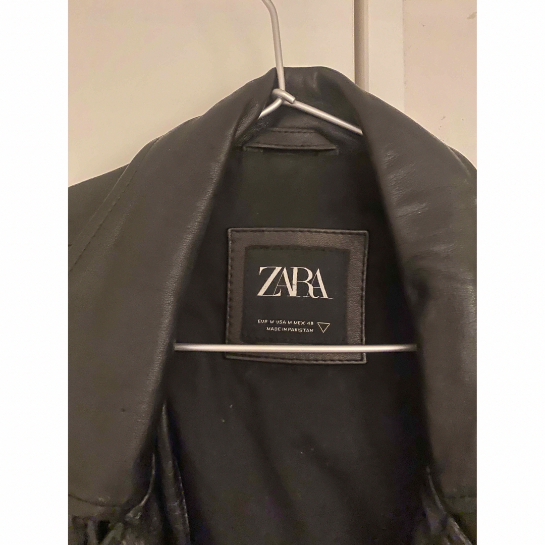 ZARA(ザラ)のZara men's フェイクレザージャケット メンズのジャケット/アウター(レザージャケット)の商品写真