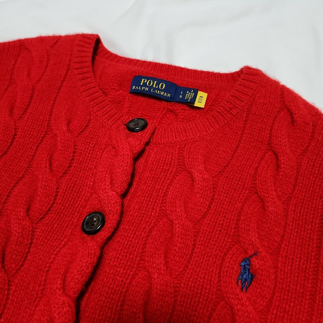 POLO RALPH LAUREN(ポロラルフローレン)のケーブルニット♡カーディガン レディースのトップス(カーディガン)の商品写真