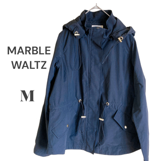 MARBLE WALTZ マウンテンパーカー 2WAY 取り外しフード M 黒(スプリングコート)
