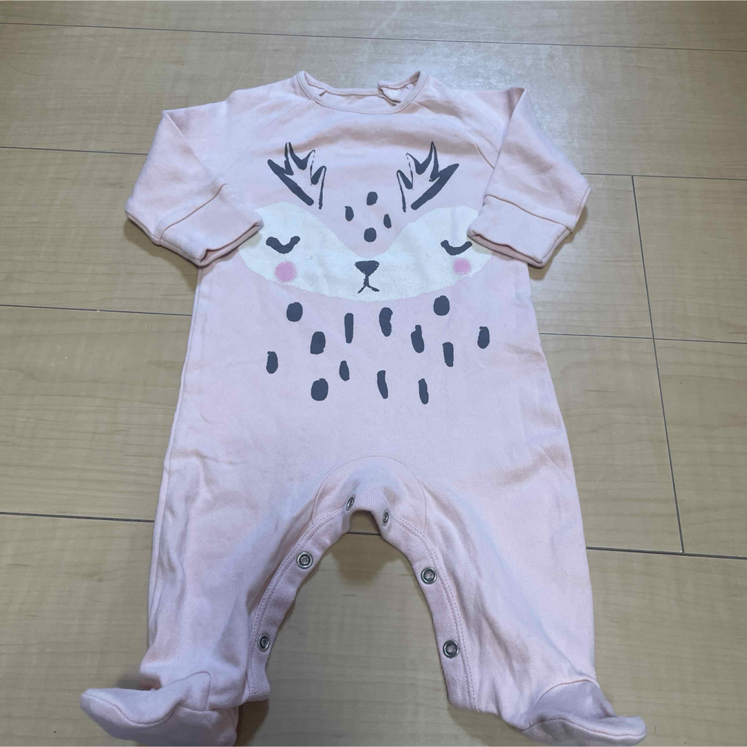 NEXT(ネクスト)のnext baby  カバーオール　3枚セット キッズ/ベビー/マタニティのベビー服(~85cm)(カバーオール)の商品写真