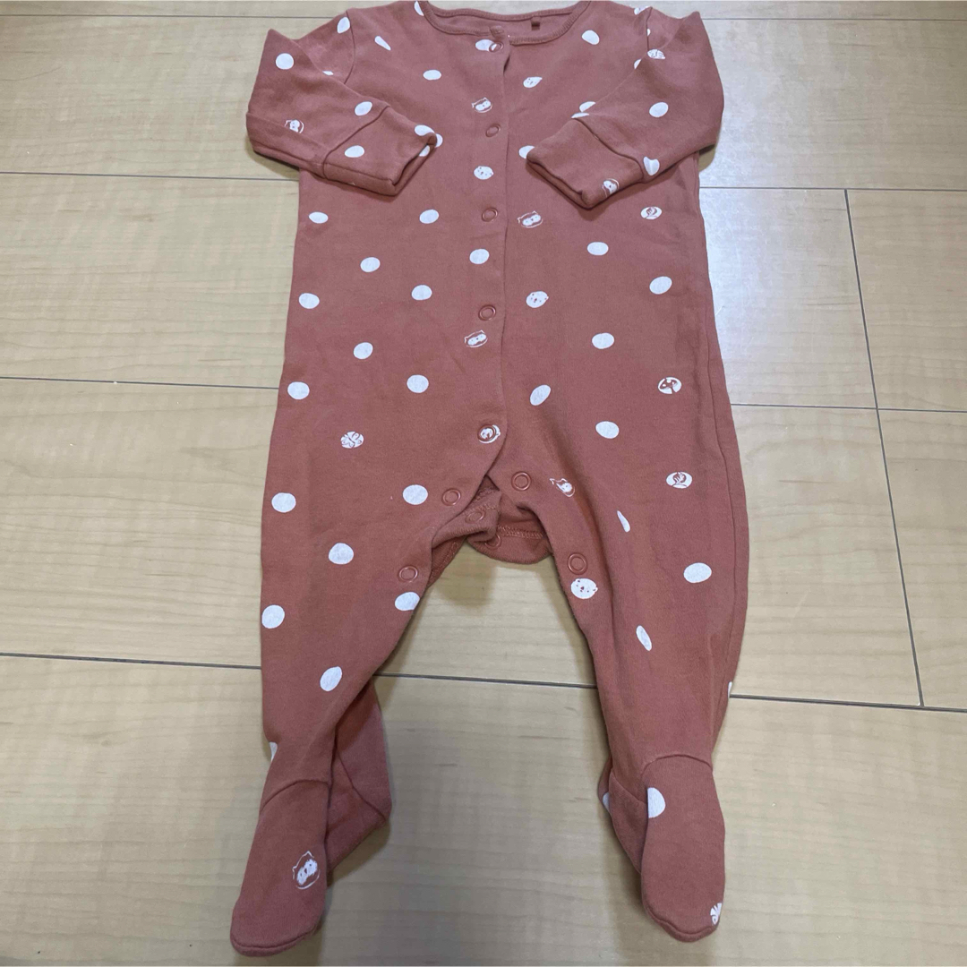 NEXT(ネクスト)のnext baby  カバーオール　3枚セット キッズ/ベビー/マタニティのベビー服(~85cm)(カバーオール)の商品写真