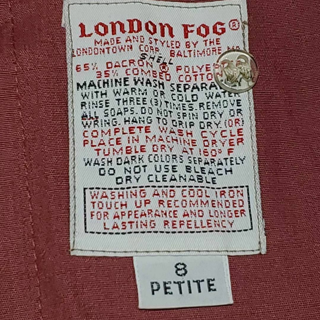 LONDONFOG(ロンドンフォグ)の美品 L ロンドンフォグ ロング ステンカラーコート ベージュ フード ライナー レディースのジャケット/アウター(ロングコート)の商品写真