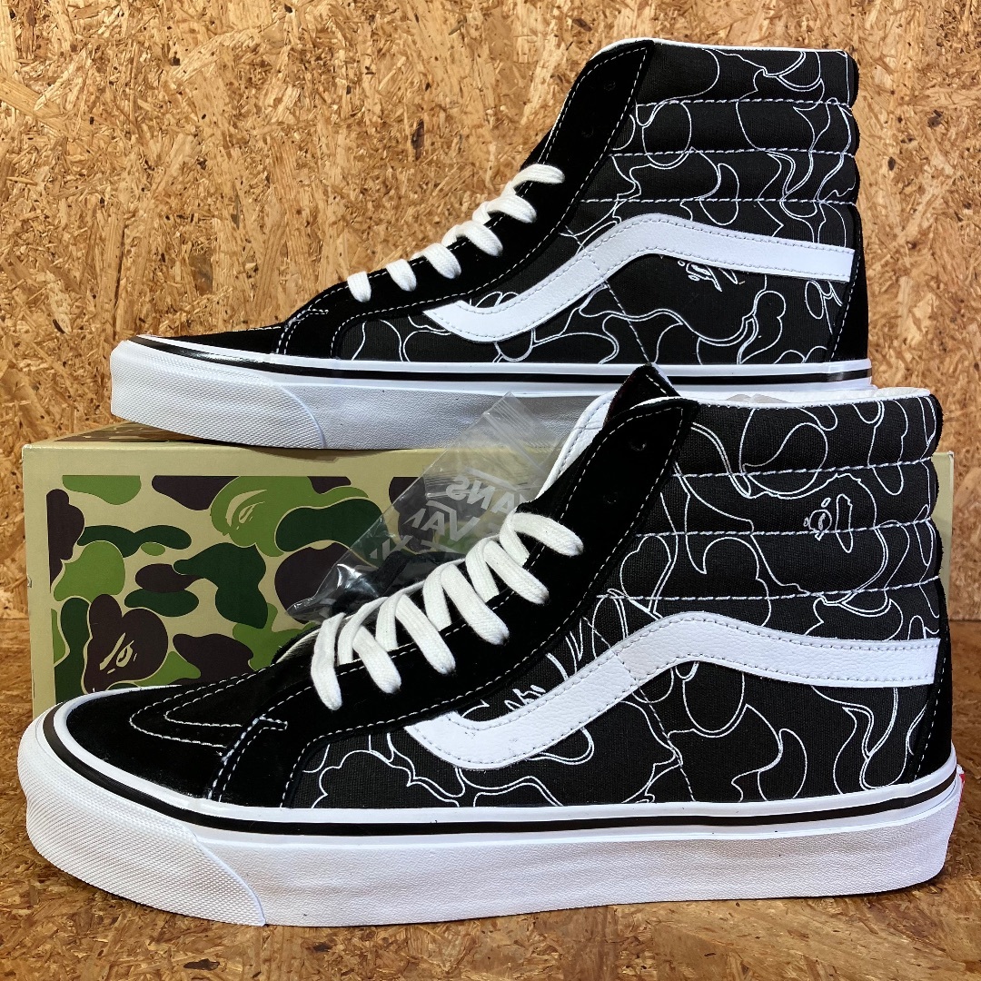 A BATHING APE(アベイシングエイプ)のVANS A BATHING APE SK8-Hi US11.5 29.5cm メンズの靴/シューズ(スニーカー)の商品写真