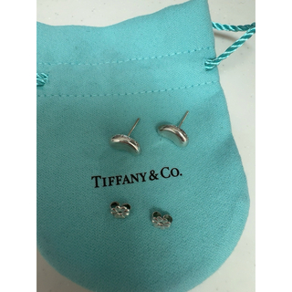 Tiffany & Co. - Tiffany ダブルオープンハートコンビピアス 希少の 