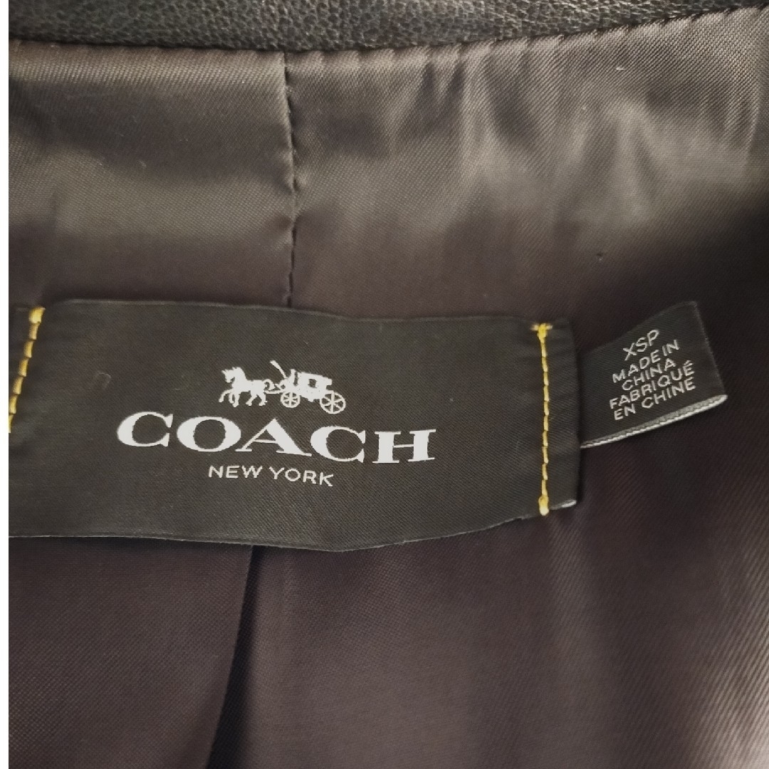 COACH(コーチ)のCOACH　ライダース レディースのジャケット/アウター(ライダースジャケット)の商品写真