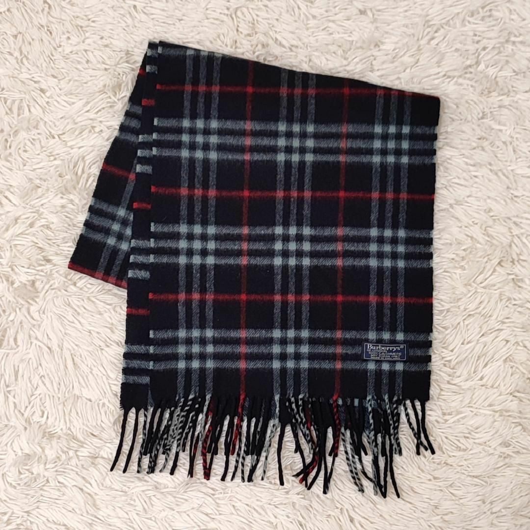 BURBERRY(バーバリー)のBurberrys　バーバリーズ　マフラー　カシミヤ100%　ノバチェック レディースのファッション小物(マフラー/ショール)の商品写真