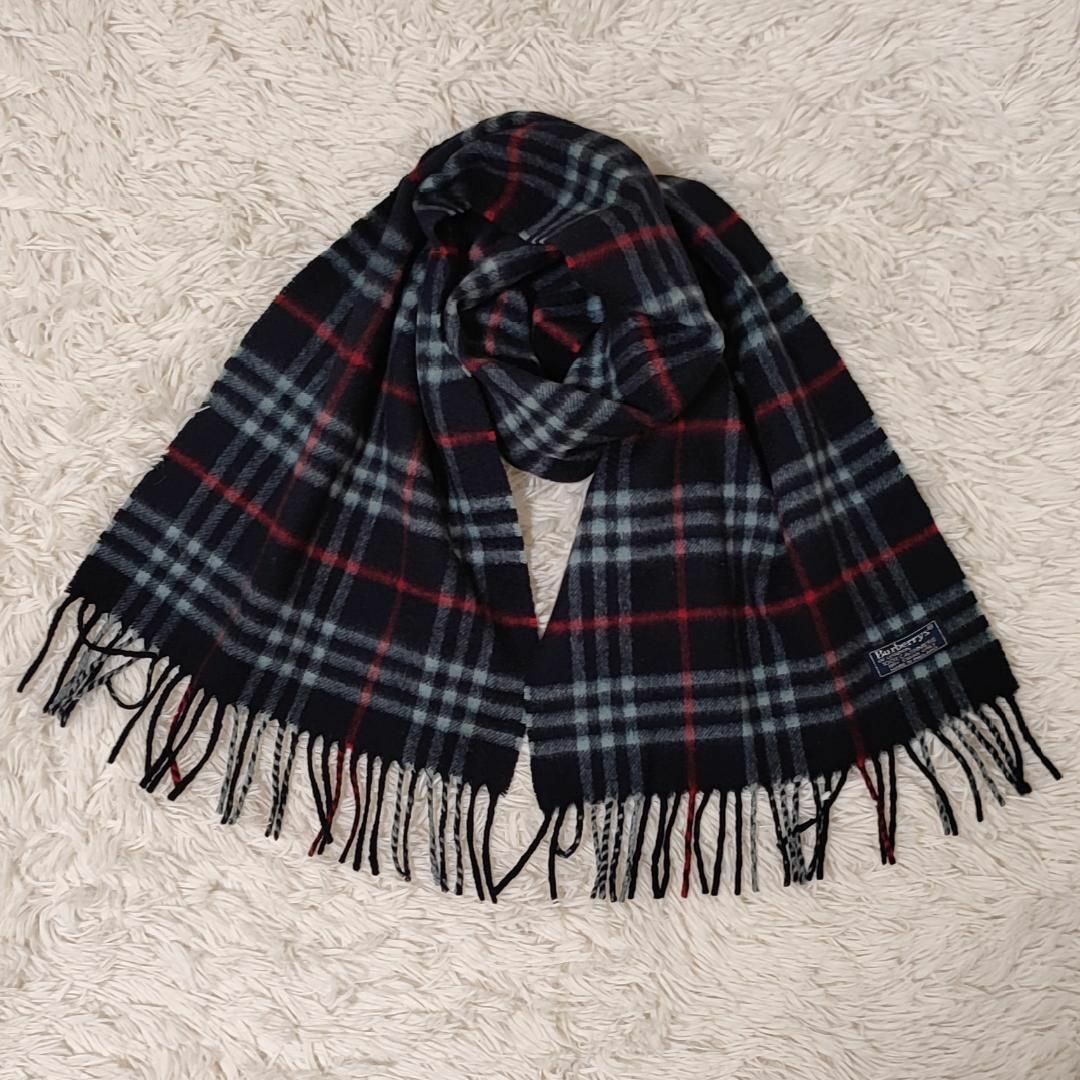 BURBERRY(バーバリー)のBurberrys　バーバリーズ　マフラー　カシミヤ100%　ノバチェック レディースのファッション小物(マフラー/ショール)の商品写真