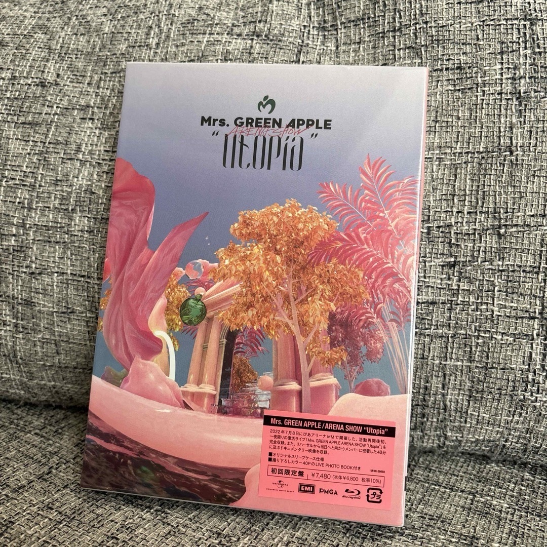 Mrs. GREEN APPLE Utopia 初回限定盤 BluRayの通販 by 無断転載 Mrs. GREEN APPLE Utopia 初回限定盤 BluRayの通販 by 無断転載