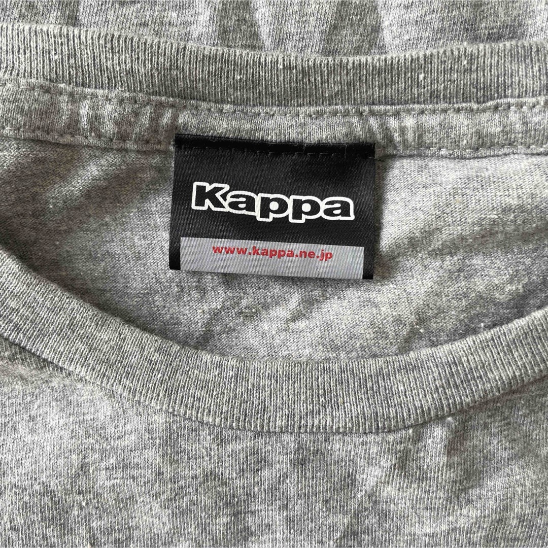 Kappa(カッパ)のkappaグレー半袖T メンズのトップス(Tシャツ/カットソー(半袖/袖なし))の商品写真