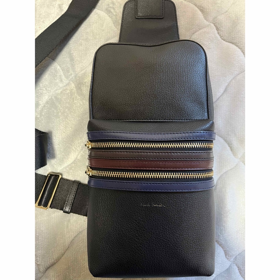 Paul Smith(ポールスミス)の極美品ポールスミス ボディバッグ ショルダーバッグ レザー 肩掛け メンズのバッグ(ボディーバッグ)の商品写真