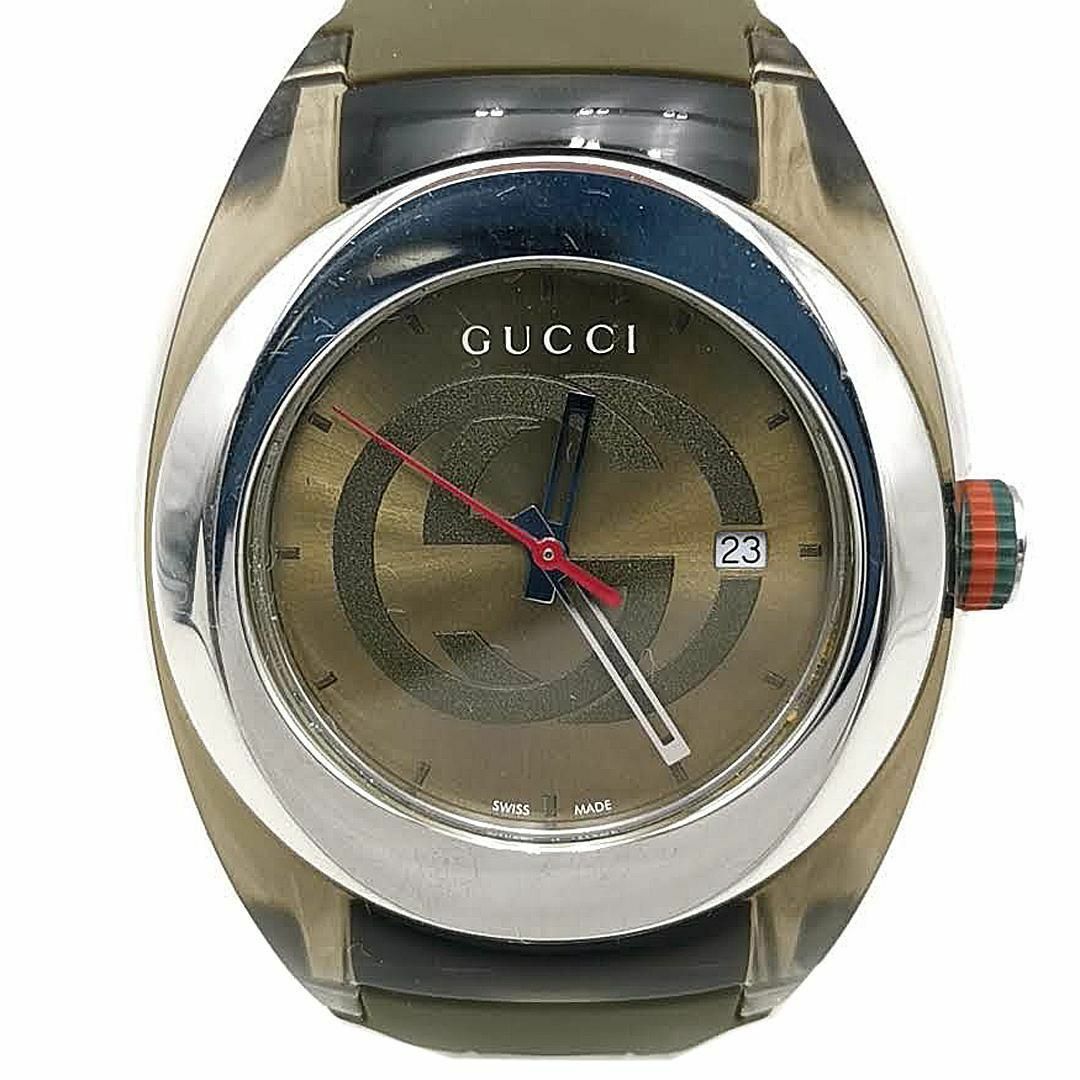 Gucci(グッチ)のグッチ GUCCI 腕時計 シンク シェリーライン 03-24022504 メンズの時計(腕時計(アナログ))の商品写真