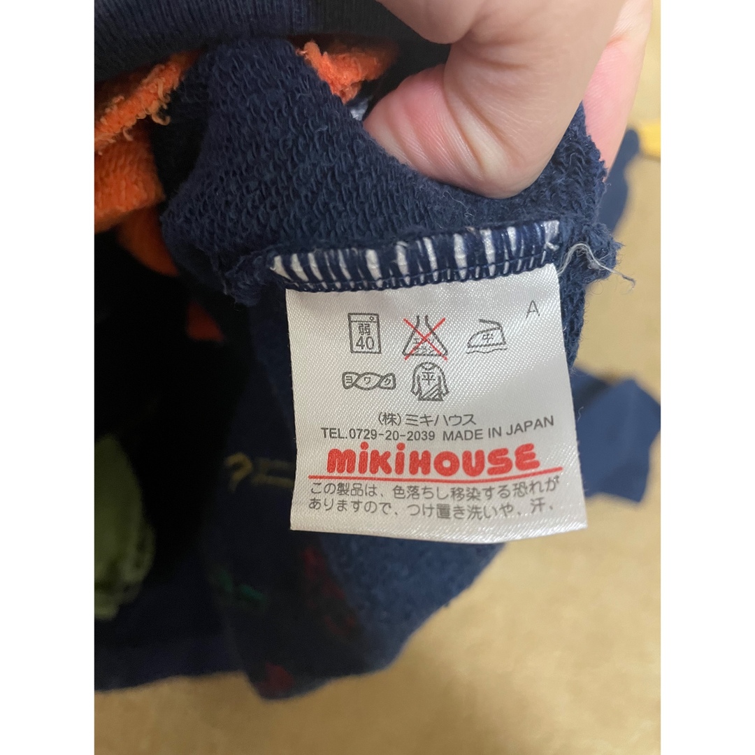 mikihouse(ミキハウス)のミキハウス　パーカー　90cm キッズ/ベビー/マタニティのキッズ服男の子用(90cm~)(ジャケット/上着)の商品写真