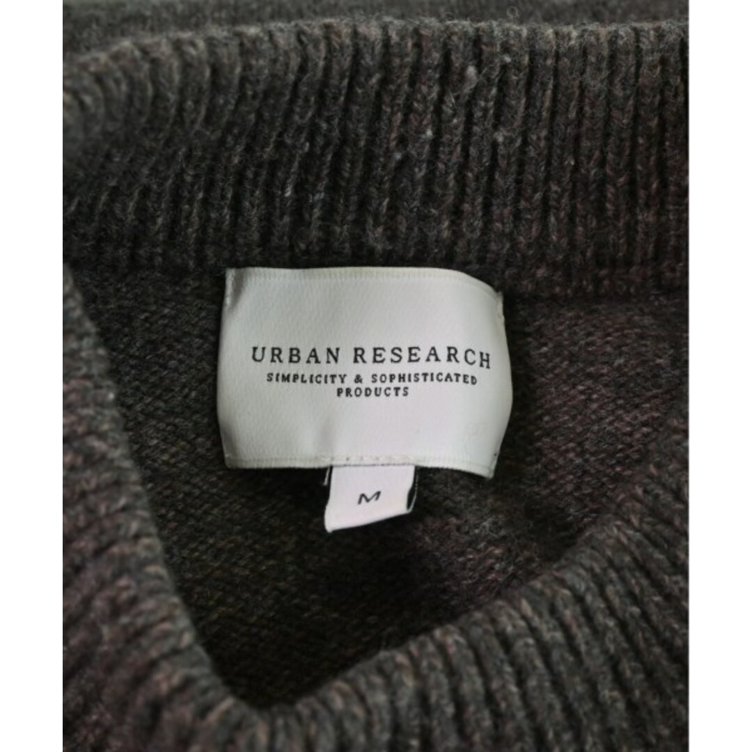 URBAN RESEARCH(アーバンリサーチ)のURBAN RESEARCH アーバンリサーチ ニット・セーター M 茶 【古着】【中古】 メンズのトップス(ニット/セーター)の商品写真