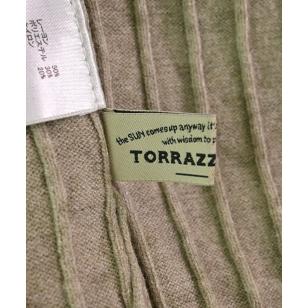 TORRAZZO DONNA(トラッゾドンナ)のTORRAZZO DONNA ニット・セーター -(S位) ベージュ 【古着】【中古】 レディースのトップス(ニット/セーター)の商品写真