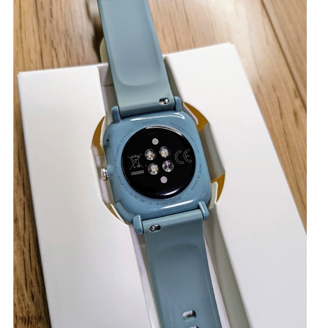 Amazfit(アマズフィット)のAmazfit gts2 mini（本体＋おまけ付き） メンズの時計(腕時計(デジタル))の商品写真