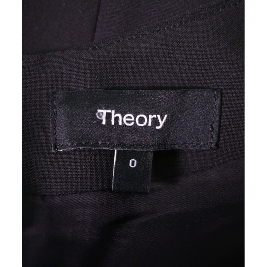 theory(セオリー)のTheory セオリー ワンピース 0(S位) 黒 【古着】【中古】 レディースのワンピース(ひざ丈ワンピース)の商品写真