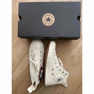 コンバース(CONVERSE)のconverse 白　オールスター　TS HI(スニーカー)