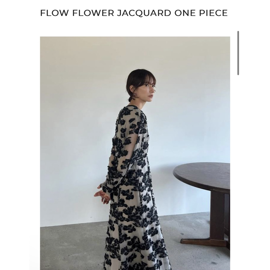 CLANE - clane FLOW FLOWER JACQUARD ONE PIECEの通販 by ajshop