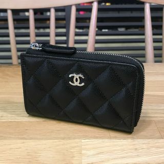 シャネル(CHANEL)の新品未使用 シャネル マトラッセ キーリング付き コインケース キャビアスキン(コインケース)