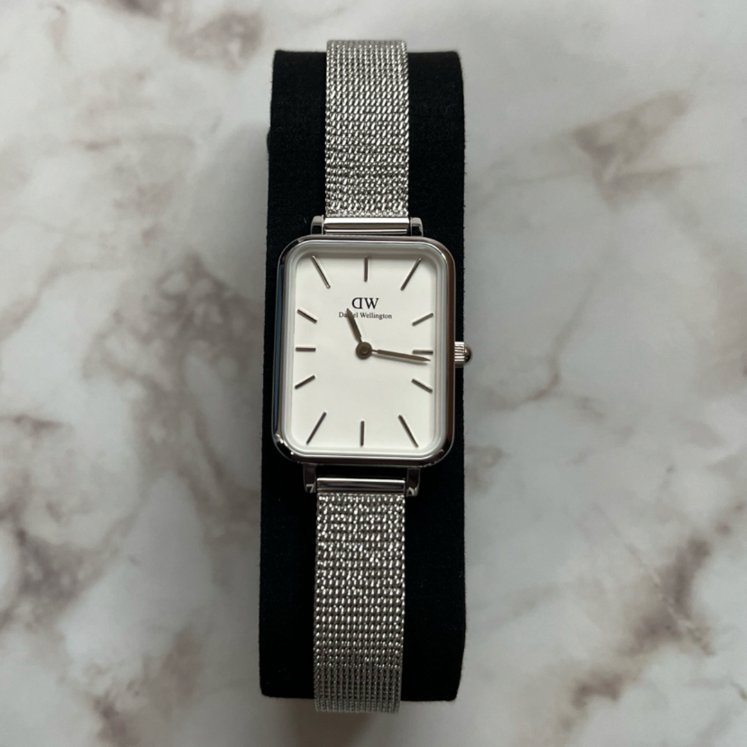 Daniel Wellington(ダニエルウェリントン)のダニエルウェリントン　QUADRO PRESSED STERLING シルバー レディースのファッション小物(腕時計)の商品写真