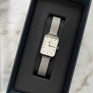 ダニエルウェリントン(Daniel Wellington)のダニエルウェリントン　QUADRO PRESSED STERLING シルバー(腕時計)