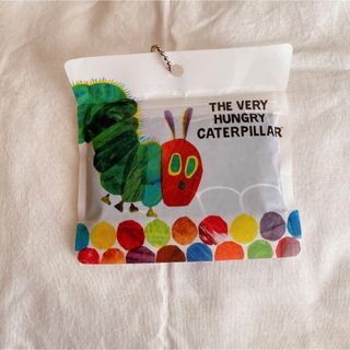 エリックカール(ERIC CARLE)のはらぺこあおむし ジップロック付き エコバッグ ネイビー エリックカール 送料込(エコバッグ)